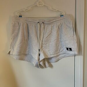 Light Gray Reebok Women’s Athletic Sweat Shorts